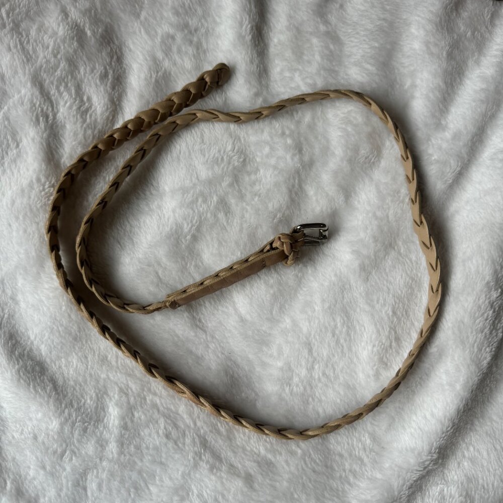 Talula Leather Braided Belt